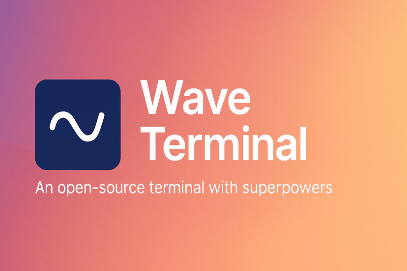 Wave Terminal: an open-source terminal with superpowers