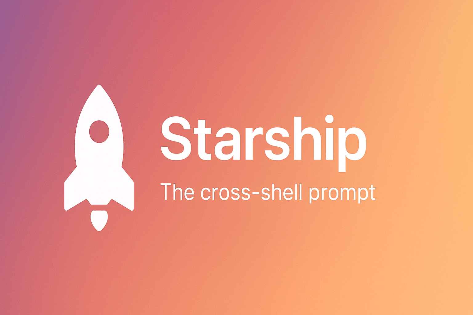 Starship: Cross-Shell Prompt